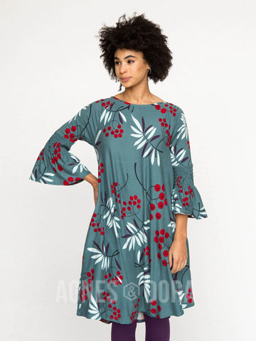 Agnes & Dora Bloom Dress Mistletoe Baby Suede