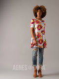 Agnes & Dora Swing Tunic Pinked Out