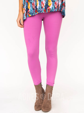 Agnes & Dora™ Leggings Grape