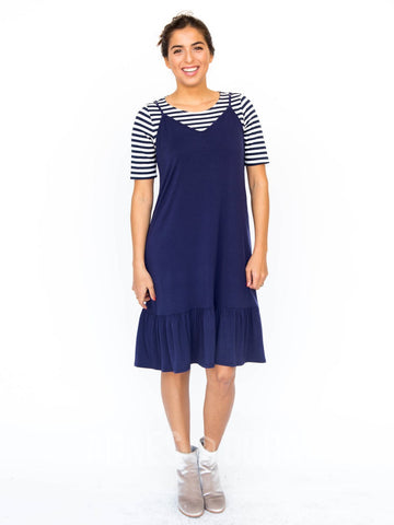 Agnes & Dora™ Slip Dress Modal Navy