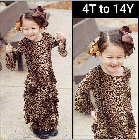 Little Miss Lisa Top, Leopard